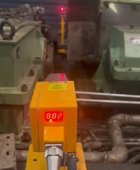 Metalurji Endüstrisi Üretim Hattında Lazer Dedektörü Uygulaması